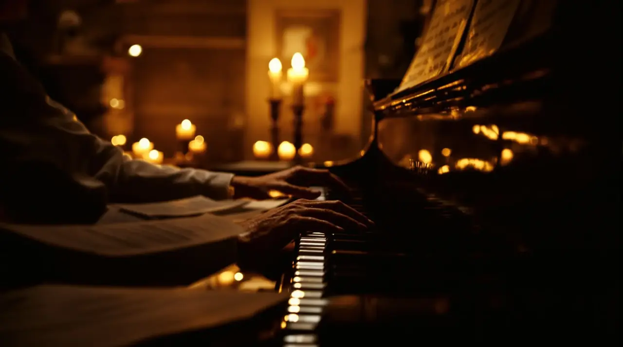 琴房里的清晨:钢琴家每天六点开始练琴 配图
